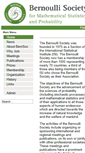 Mobile Screenshot of bernoulli-society.org