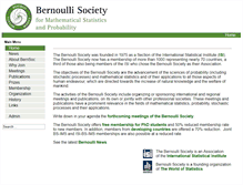 Tablet Screenshot of bernoulli-society.org